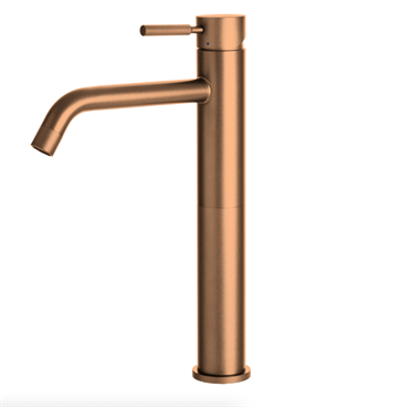 Noba W7 bowlearmatur uden bundventil, Børstet kobber